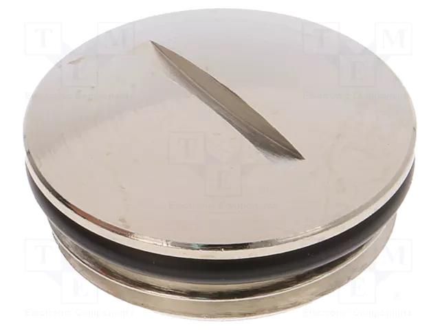 Stopper; M20; 1.5; IP68; brass; Plating: nickel; SKINDICHT® LAPP BL-M20