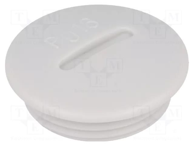 Stopper; PG16; IP54; polystyrene; light grey; SKINDICHT®; 6mm LAPP BLK-PG16