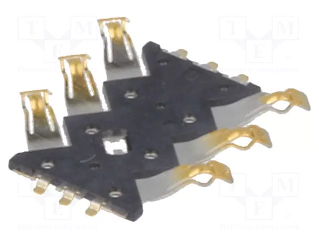Connector: for cards; Nano SIM; low profile; SMT; PIN: 6 ATTEND 115P-AEA0