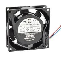 AC FAN, BALL, 80MM, 3000RPM, 115V/230V OA825AP-11/22-1WB