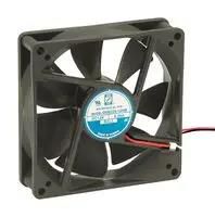 DC AXIAL FAN, BALL, 60.2CFM, 0.29A, 12V OD9225-12HB