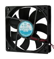DC AXIAL FAN, BALL, 120CFM, 0.32A, 24V OD1225-24HB02A