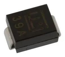 TVS DIODE, UNIDIR, 33.3V, 600W, SMB P6SMB39A