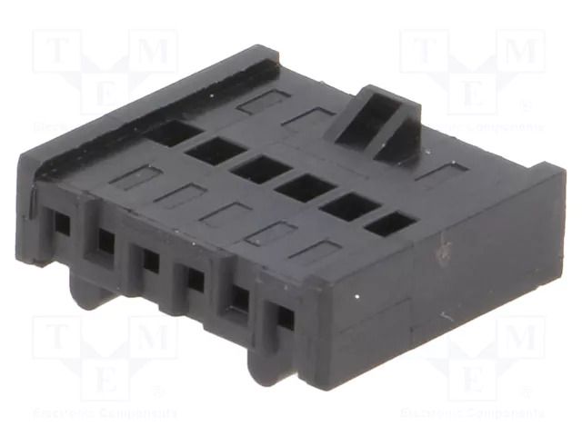 Connector: wire-board; plug; female; PIN: 6; Minimodul; 125VAC LUMBERG 3114-06
