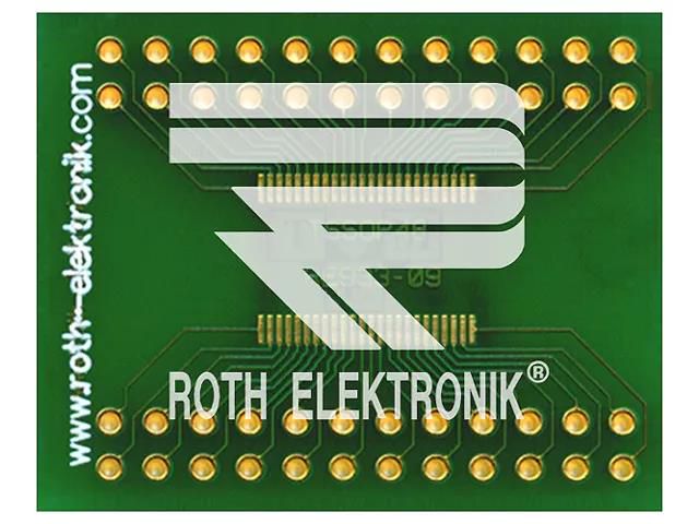 Board: universal; multiadapter; W: 58.9mm; L: 120.1mm; TSSOP48 ROTH ELEKTRONIK GMBH RE933-09