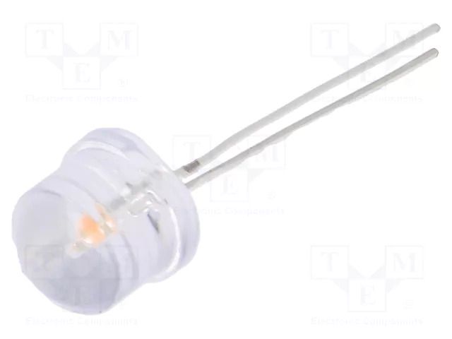 LED; pink; 8mm; 500÷750mcd; 100°; Front: convex; 2.8÷3.6VDC OPTOSUPPLY OSK5DK87A1A