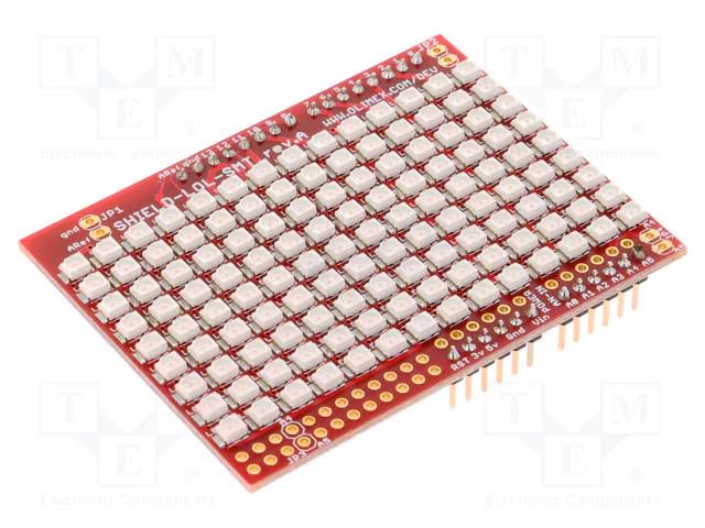 Expansion board; Colour: red OLIMEX SHIELD-LOL-SMT