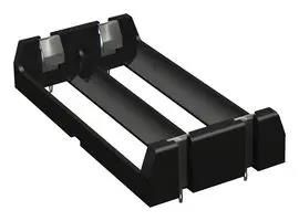 BATT HOLDER, 18650 X 2, TH 1049P