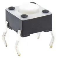TACTILE SW, SPST-NO-DM, 0.05A/12V, 160GF TL1105F160Q