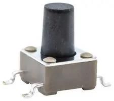 TACTILE SW, SPST-NO-DM, 0.05A/12V, 160GF TL3301PF160QG