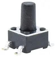 TACTILE SWITCH, 0.05A, 12VDC, SMD, 160GF TL3305CF160QG