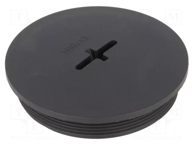 Stopper; M63; 1.5; IP54; polyamide; black; SKINDICHT®; 12mm LAPP BLK-GL-M63/BK