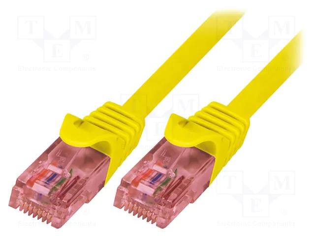 Patch cord; RJ45 plug,both sides; U/UTP; 6; stranded; Cu; LSZH LOGILINK CQ2097U