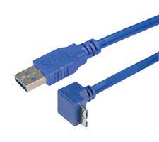 USB CABLE, 3.0, A PLUG-MICRO PLUG, 500MM CA3A-90DMICB-05M