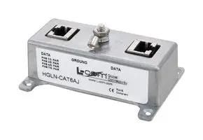 POE SURGE PROTECTOR, 1 PORT, PANEL HGLN-CAT6AJ