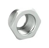 METAL SHELL, M12, RCPT, BRASS 394847-E