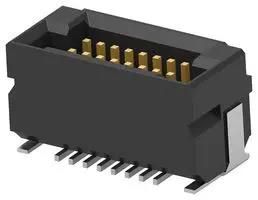 MEZZANINE CONN, PLUG, 16POS, 2ROW, 0.8MM 454928-E