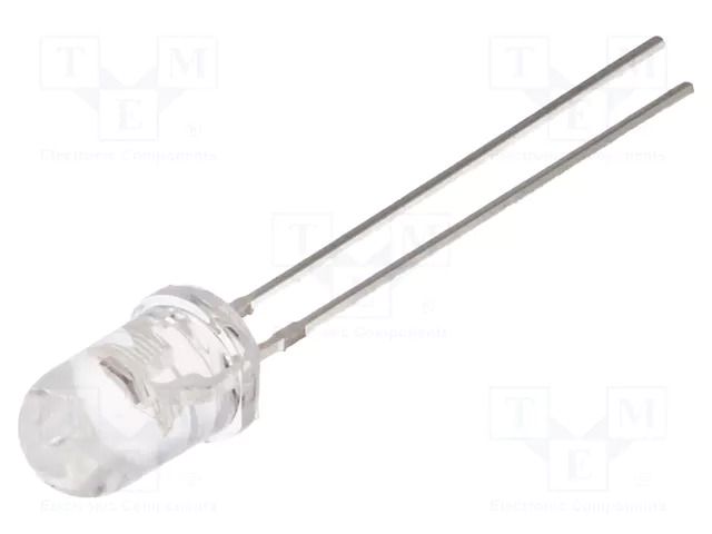 LED; blue; 5mm; candle light effect,blinking; 2000÷2500mcd; 30° OPTOSUPPLY OSB5SK5A31A