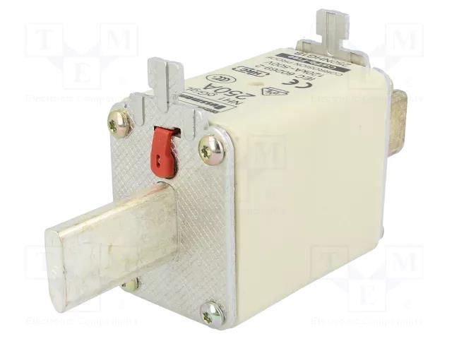 Fuse: fuse; 250A; 500VAC; 250VDC; gG,gL; ceramic,industrial; NH1 BUSSMANN 250NHG1B
