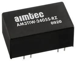 DC-DC CONVERTER, 5V, 0.6A AM3TIW-2405S-RZ
