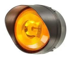 TRAFFIC LIGHT, FLASHING, 20V, AMBER LED-TL-01-01