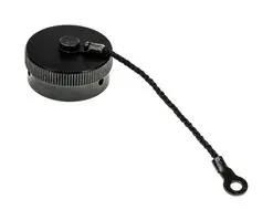 DUST CAP W/ CORD, SZ 8, ALUMINIUM BZLC-812-08(771)