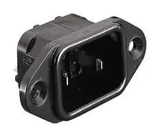 CONN, IEC C18 INLET, 10A/250VAC, FLANGE PX0690/63