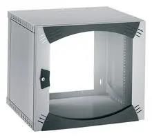 19" WALL CABINET, 12U, STEEL, LIGHT GREY NSYOPB12U4F