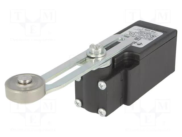 Limit switch; adjustable lever, roller,steel roller Ø20mm PIZZATO ELETTRICA FR555-1