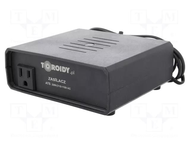 Autotransformer; 230VAC; Power: 500VA; Usec.1: 110÷115V TOROIDY ATS500VA
