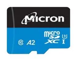 MICROSD CARD, UHS-1 U3, CLASS 10, 256GB MTSD256ANC8MS-1WT