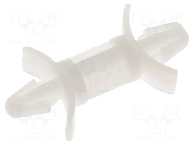 Assembly stud; polyamide; L: 12.7mm; latch/latch; Ø2: 4mm; Ø1: 4mm ESSENTRA RI-DLCBS-3-8-01