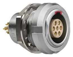 CIRCULAR CONN, RCPT, 7POS, SOLDER ECG.0B.307.CLL