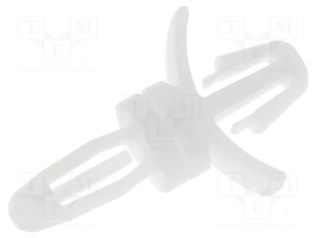 PCB distance; polyamide; L: 4.8mm; snap fastener; natural; UL94V-2 ESSENTRA RI-LCBS-3-01