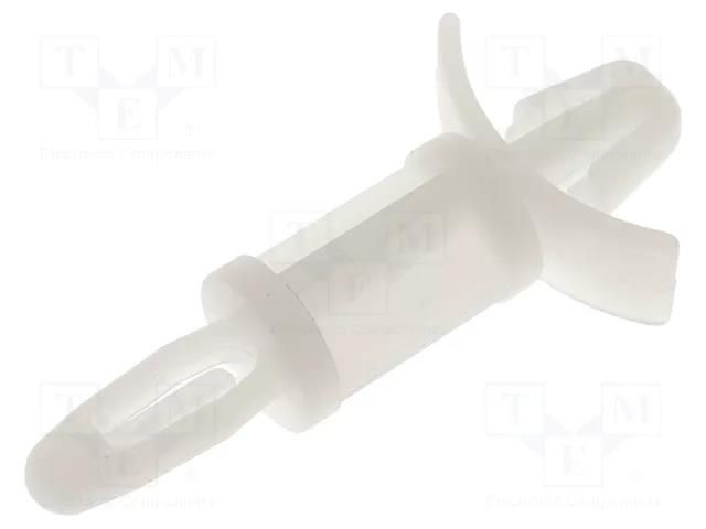 Assembly stud; polyamide; L: 12.7mm; latch/latch; Ø2: 4.75mm ESSENTRA RI-LCBS-8-8-01