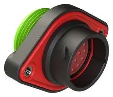 CIRCULAR CONN, RCPT, 21POS, CRIMP AHDP02-18-21PN-WTA