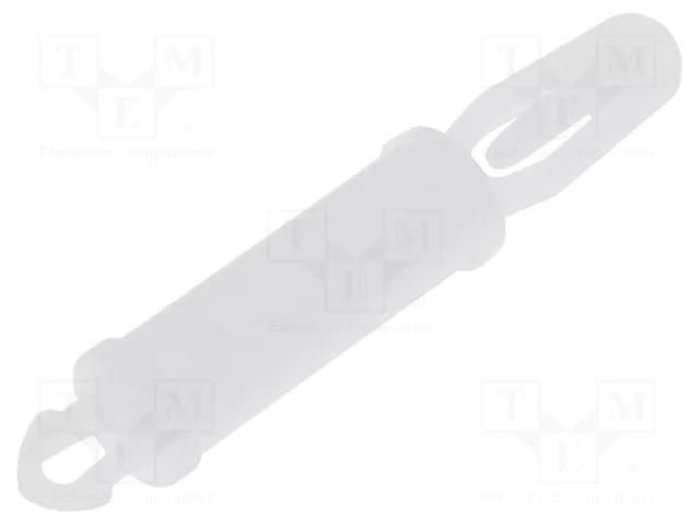 Assembly stud; polyamide; L: 12.7mm; latch/latch; Ø2: 2.54mm ESSENTRA RI-LCBST-8-01