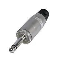 AUDIO CONN, 2P MONO PLUG, 6.35MM, CABLE NYS225L