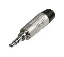 AUDIO CONN, 3P STEREO PLUG, 3.5MM, CABLE RTP3C