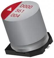 CAP, 100UF, 35V, ALU ELEC SMD, POLYMER APD0609101M035R