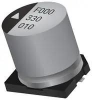CAP, 470UF, 10V, ALU ELEC, SMD AEF1010471M010R