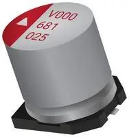 CAP, 1500UF, 10V, ALU ELEC SMD, POLYMER APV1012152M010R