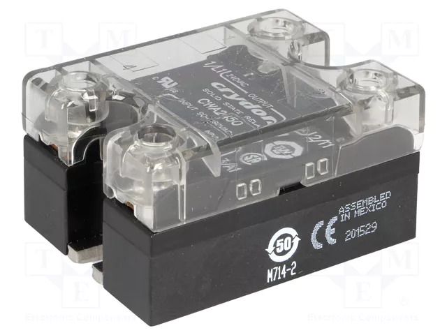 Relay: solid state; Ucntrl: 3÷32VDC; 50A; 24÷280VAC; CW; 1-phase SENSATA / CRYDOM CWD2450-10