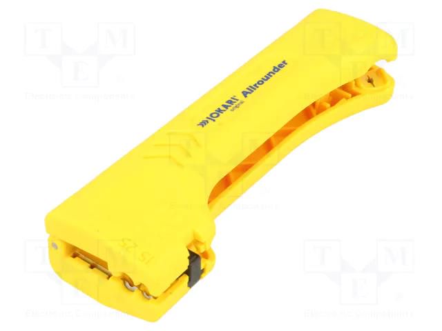 Stripping tool; electrical work; Øcable: 4÷15mm; Wire: round,flat JOKARI T30900
