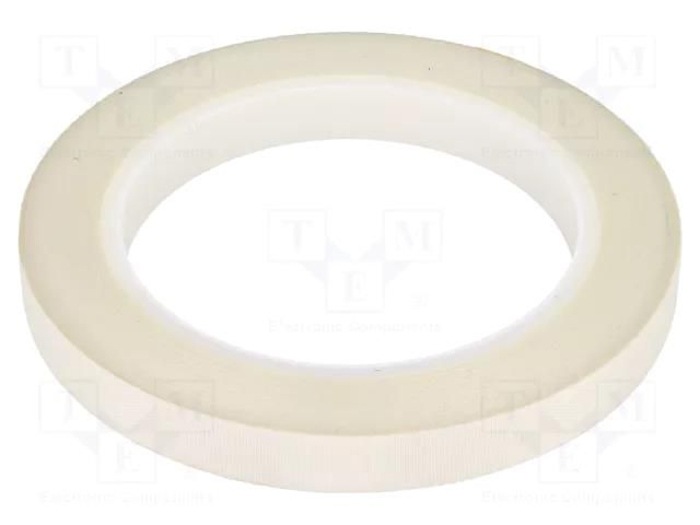 Tape: electrical insulating; W: 12mm; L: 33m; Thk: 0.18mm; white IPT IC401-12-33M