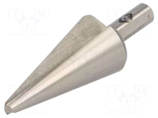 Taper reamer; high speed steel stal szybkotnąca HSS; 6÷26mm C.K CK-3014