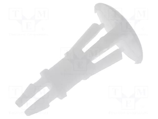 Assembly stud; polyamide; L: 9.5mm; latch/latch; Ø2: 4.75mm ESSENTRA RI-RLCBSPR-6-01