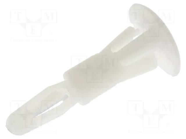 Assembly stud; polyamide; L: 9.5mm; latch/latch; Ø2: 4.75mm ESSENTRA RI-RLCBSR-6-01