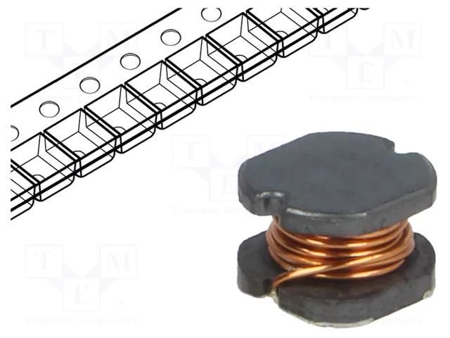 Inductor: wire; SMD; 0705; 39uH; 1.1A; 0.16Ω FERROCORE DLG-0705-390