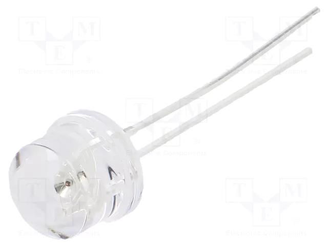LED; red; 8mm; 1560÷2180mcd; 100°; Front: convex; 1.8÷2.6VDC OPTOSUPPLY OSR5PA87A1A